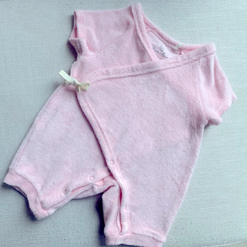 Oliver & Rain Organic Terry Kimono Romper